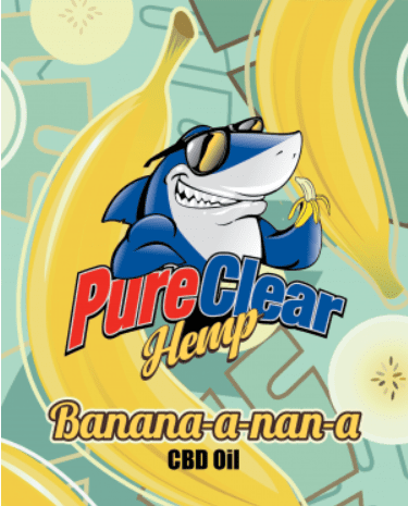 Pure Clear Hemp Banana Flavored Oil