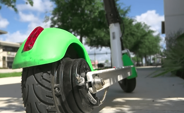 lime electric scooter