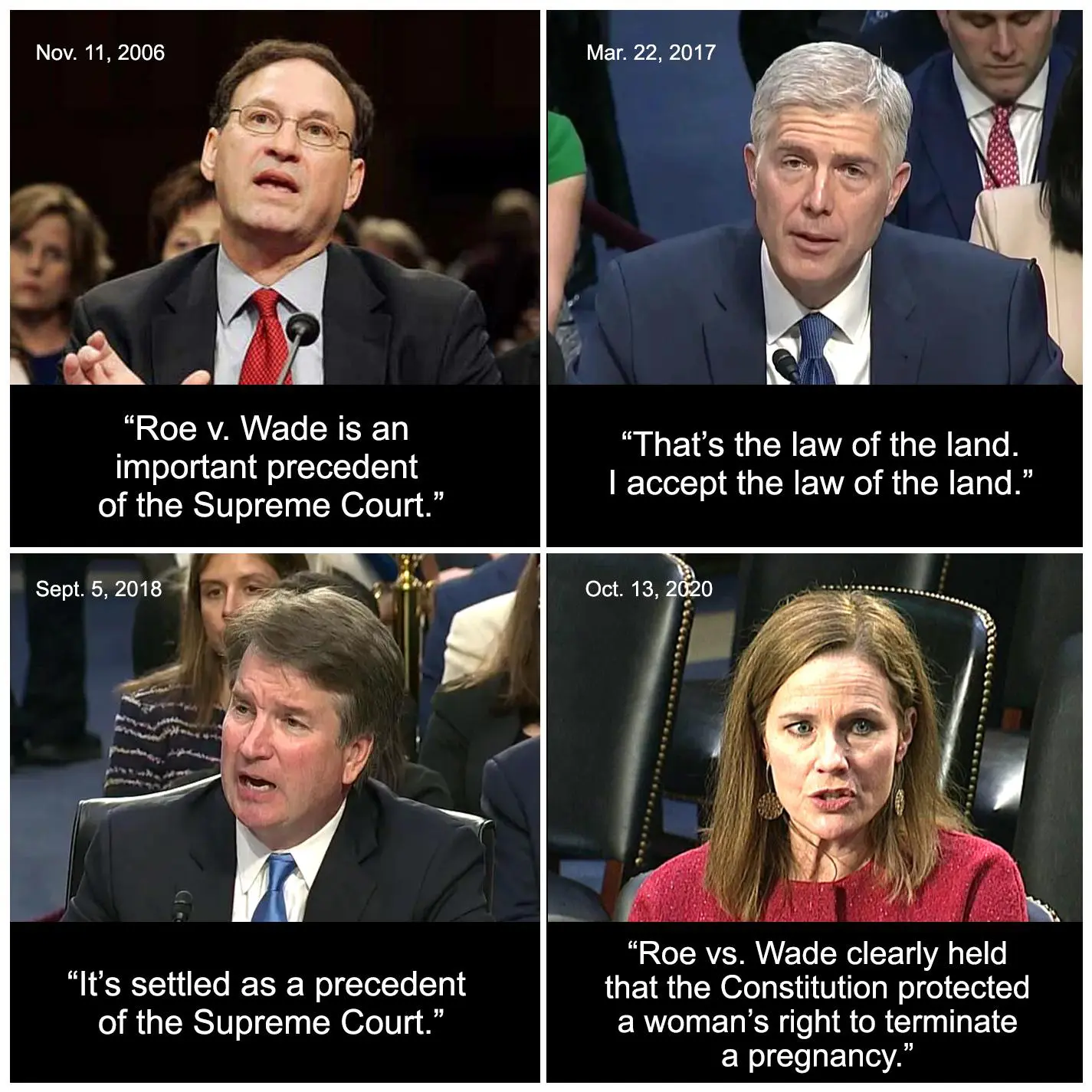 Trump Judges Lie