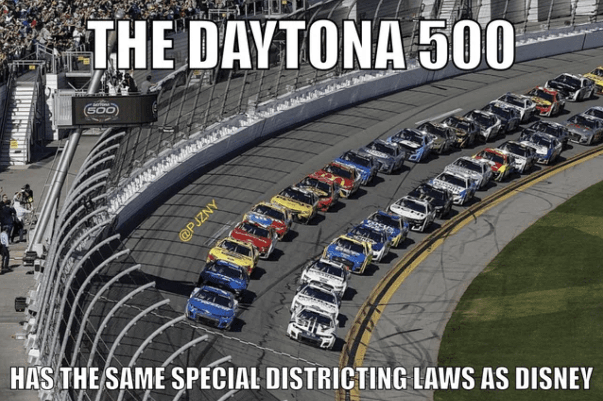 DeSantis Vs Disney Meme