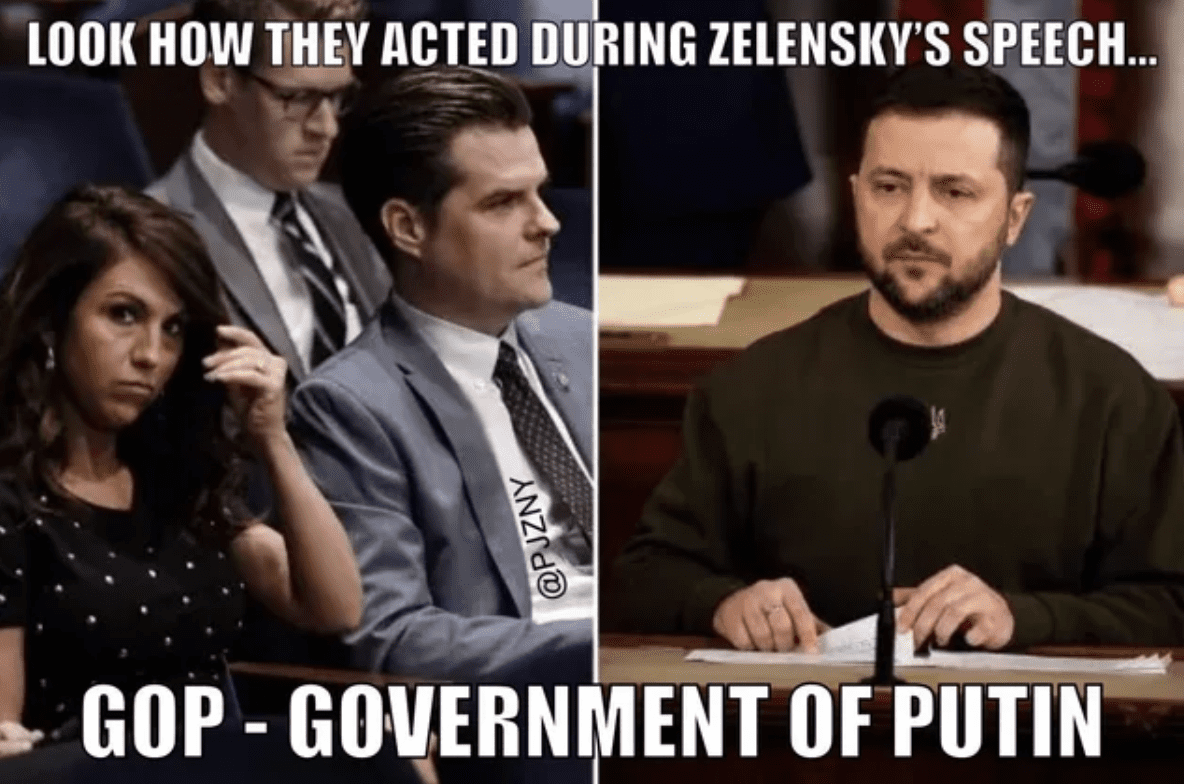 GOP - Government of Putin Meme