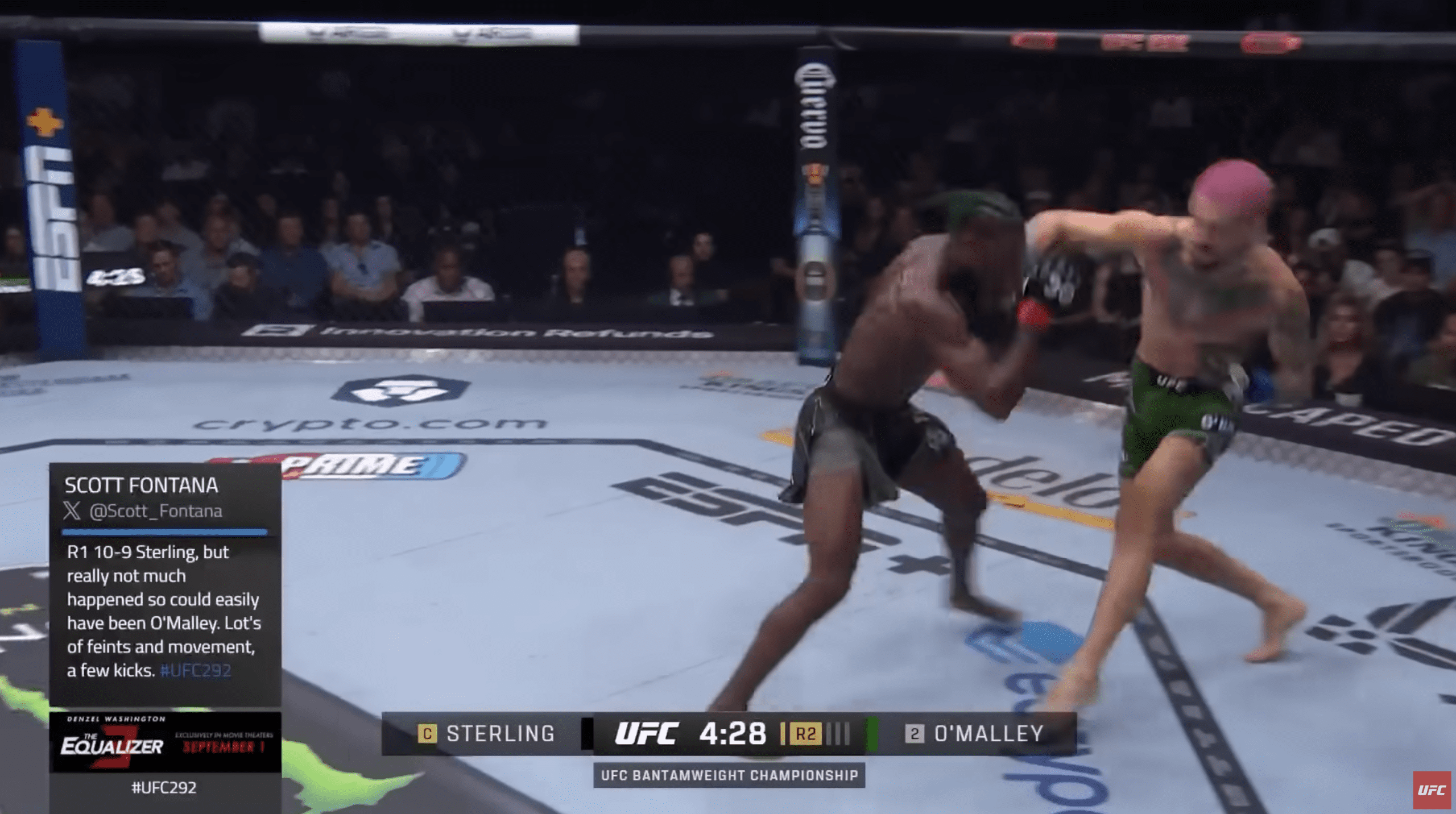 Sean O’Malley KOs Aljamain Sterling