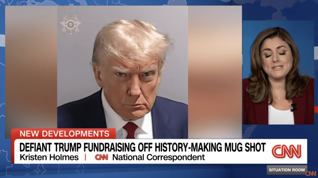 Trump Mugshot and Bidens Reaction