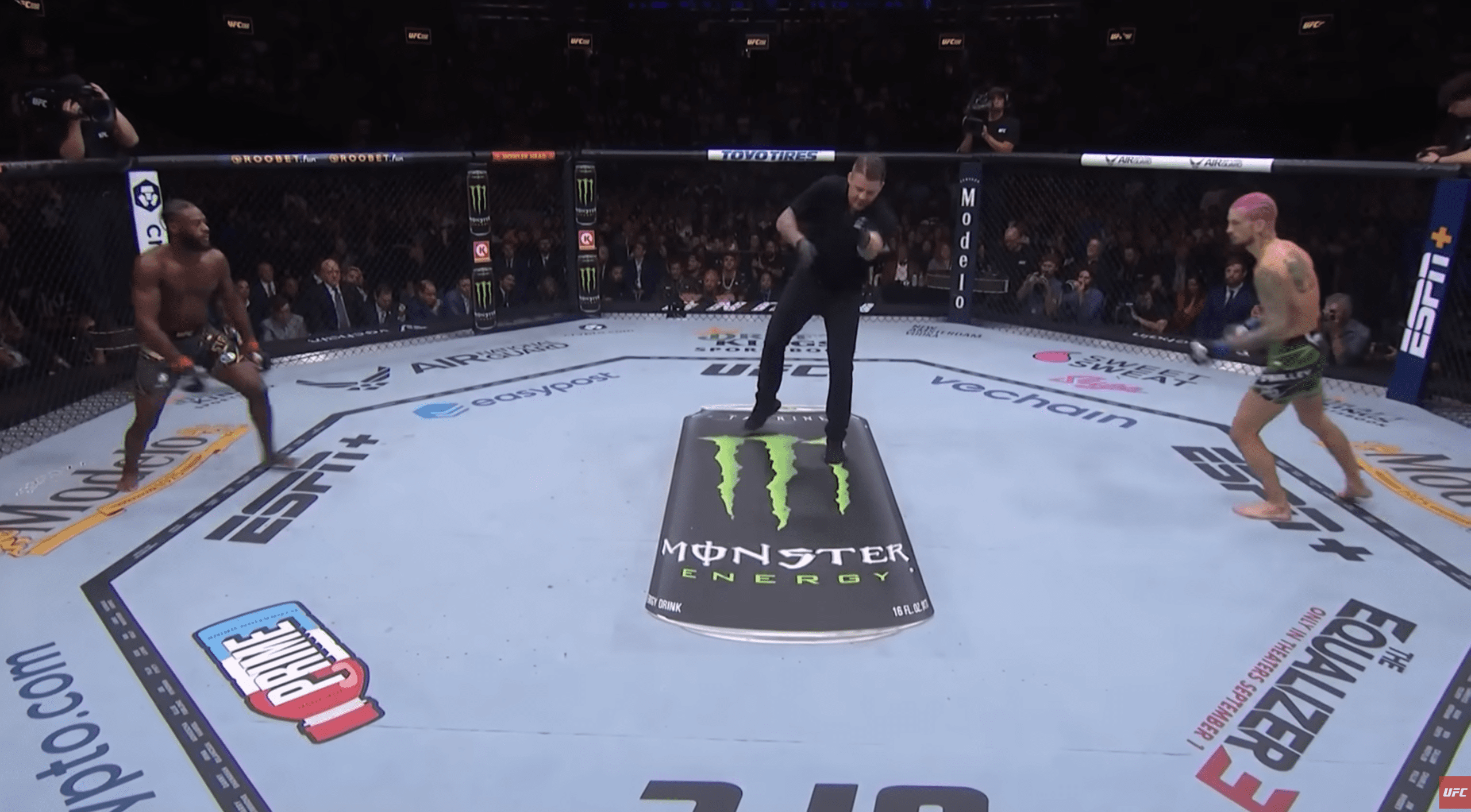 Sean O’Malley KOs Aljamain Sterling at UFC 292
