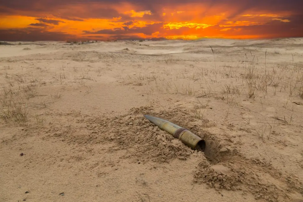 Bullet on the Beach