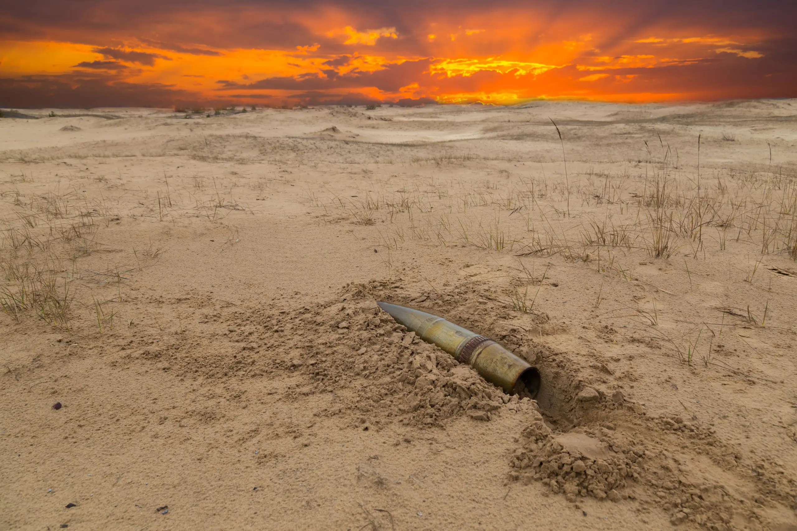 Bullet on the Beach