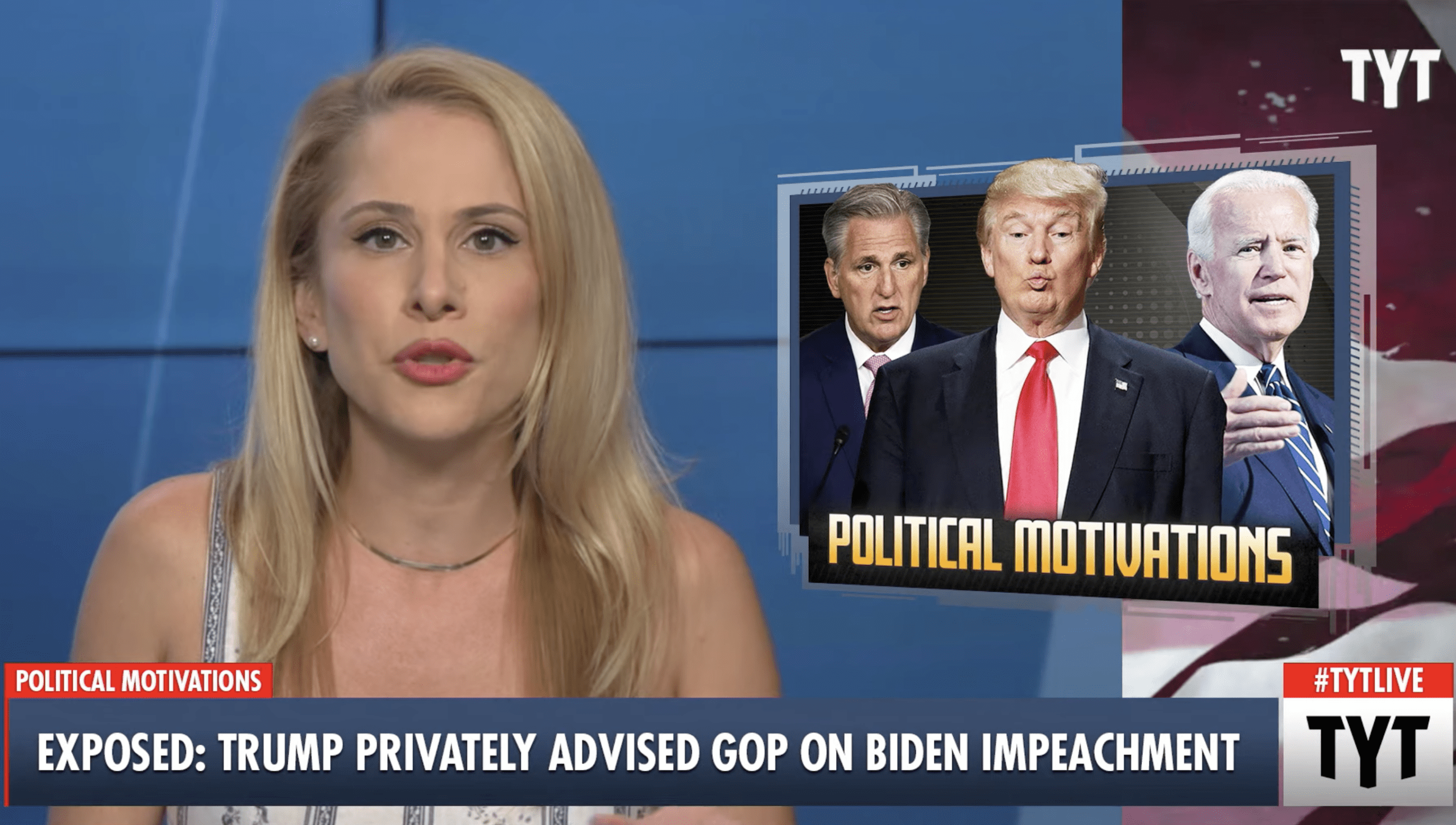 Trump Pushing for Biden Impeachment