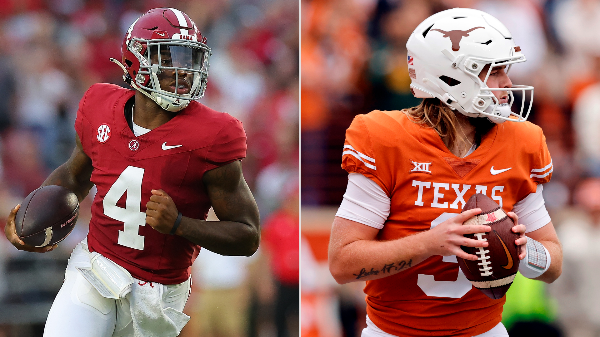 Texas vs Alabama