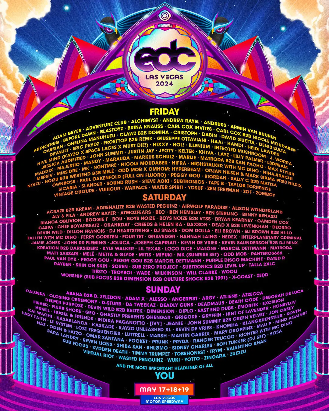 EDC 2024 Las Vegas 