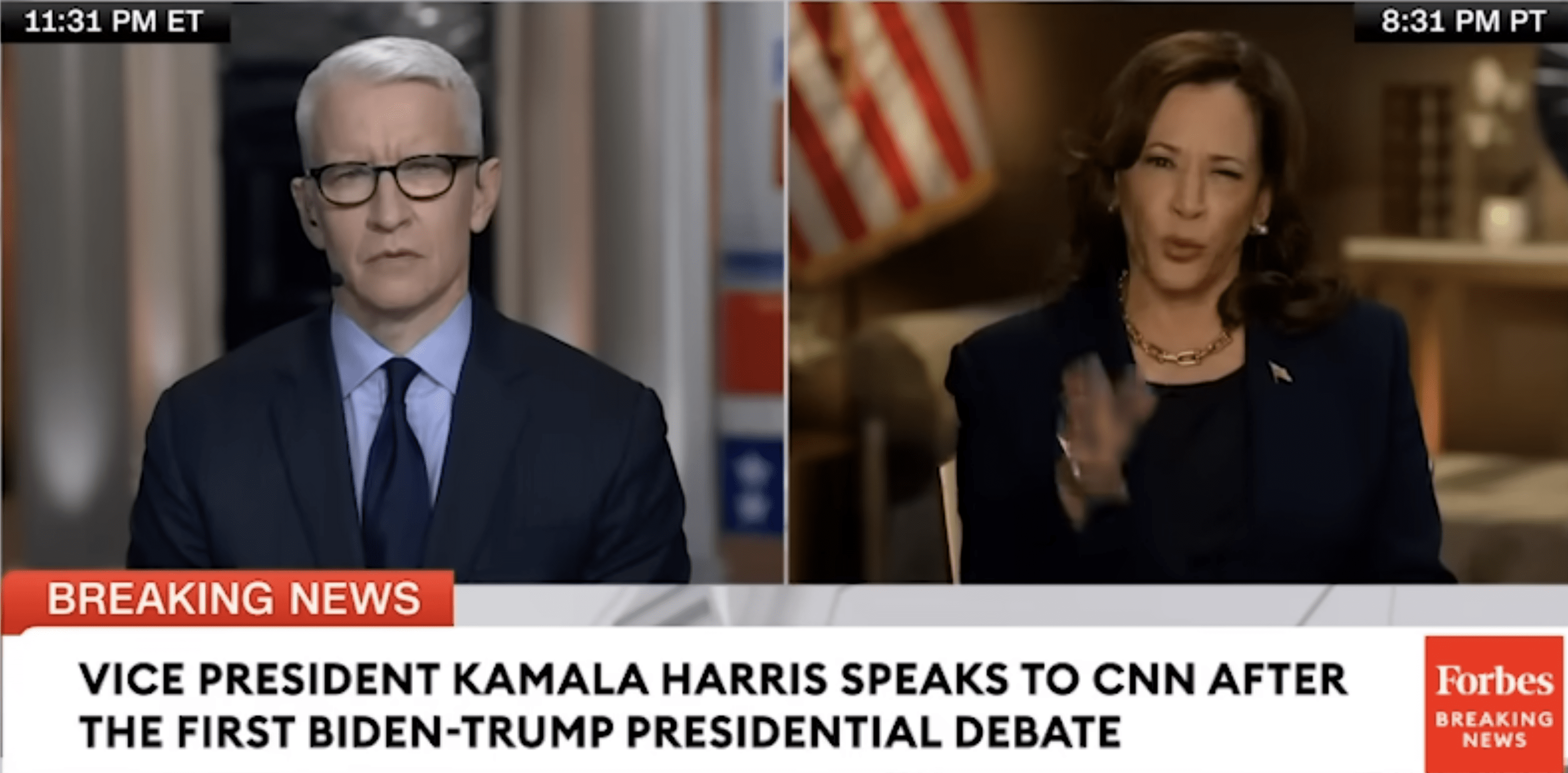Kamala Harris Interview