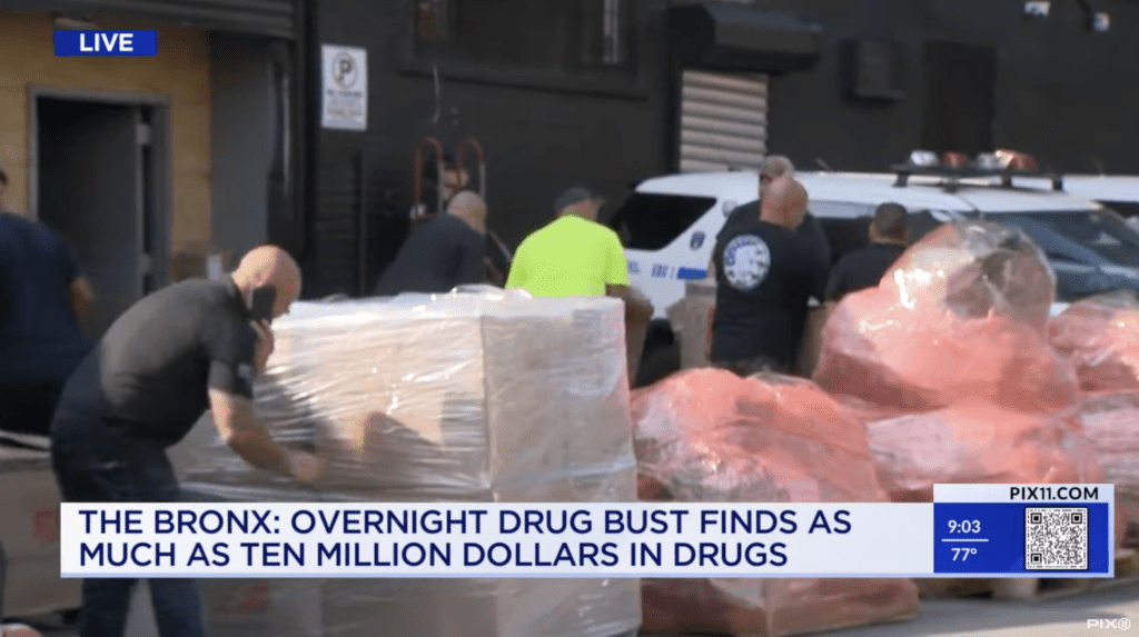NYC Ten Million Dollar Weed Bust
