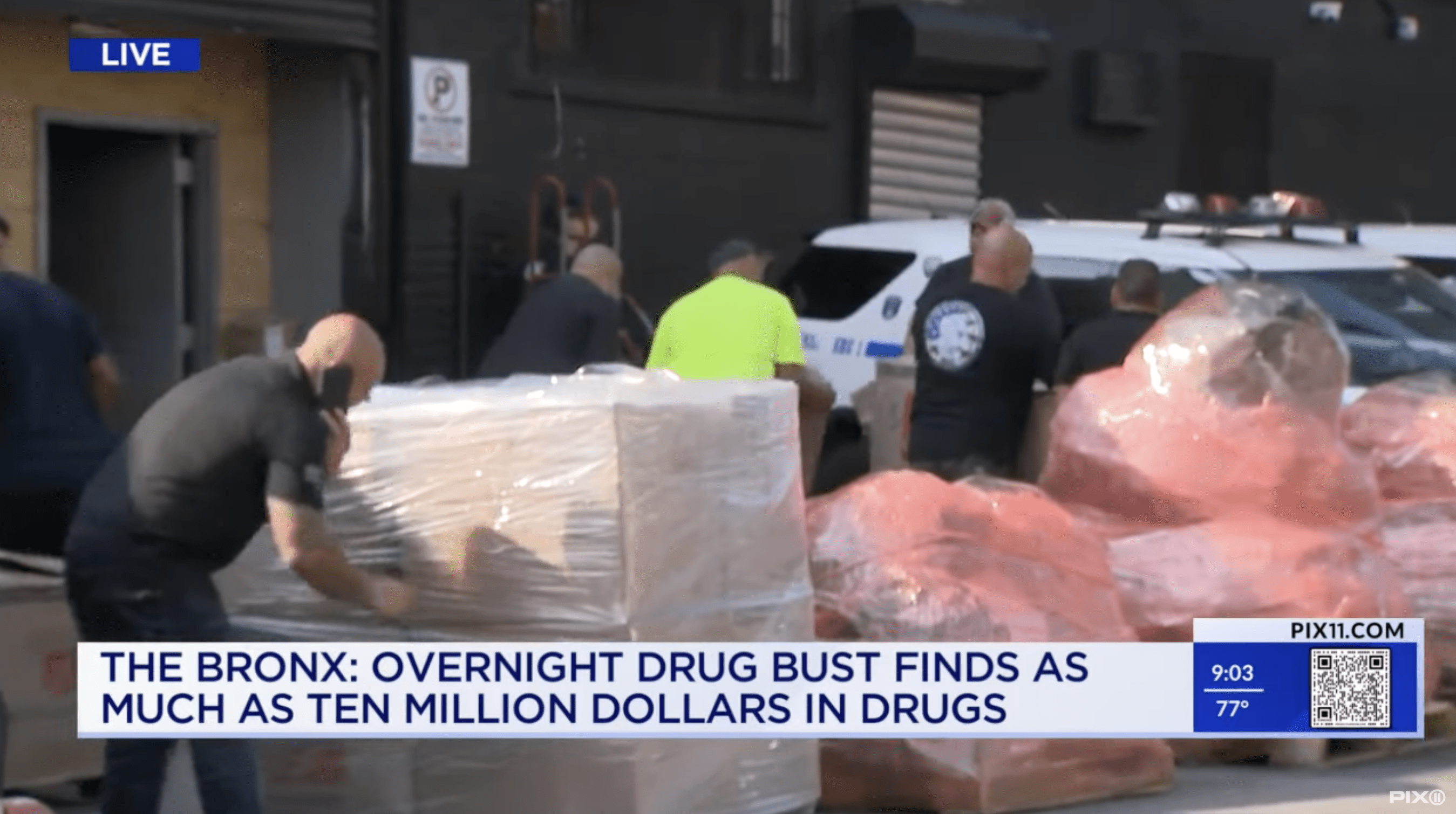NYC Ten Million Dollar Weed Bust