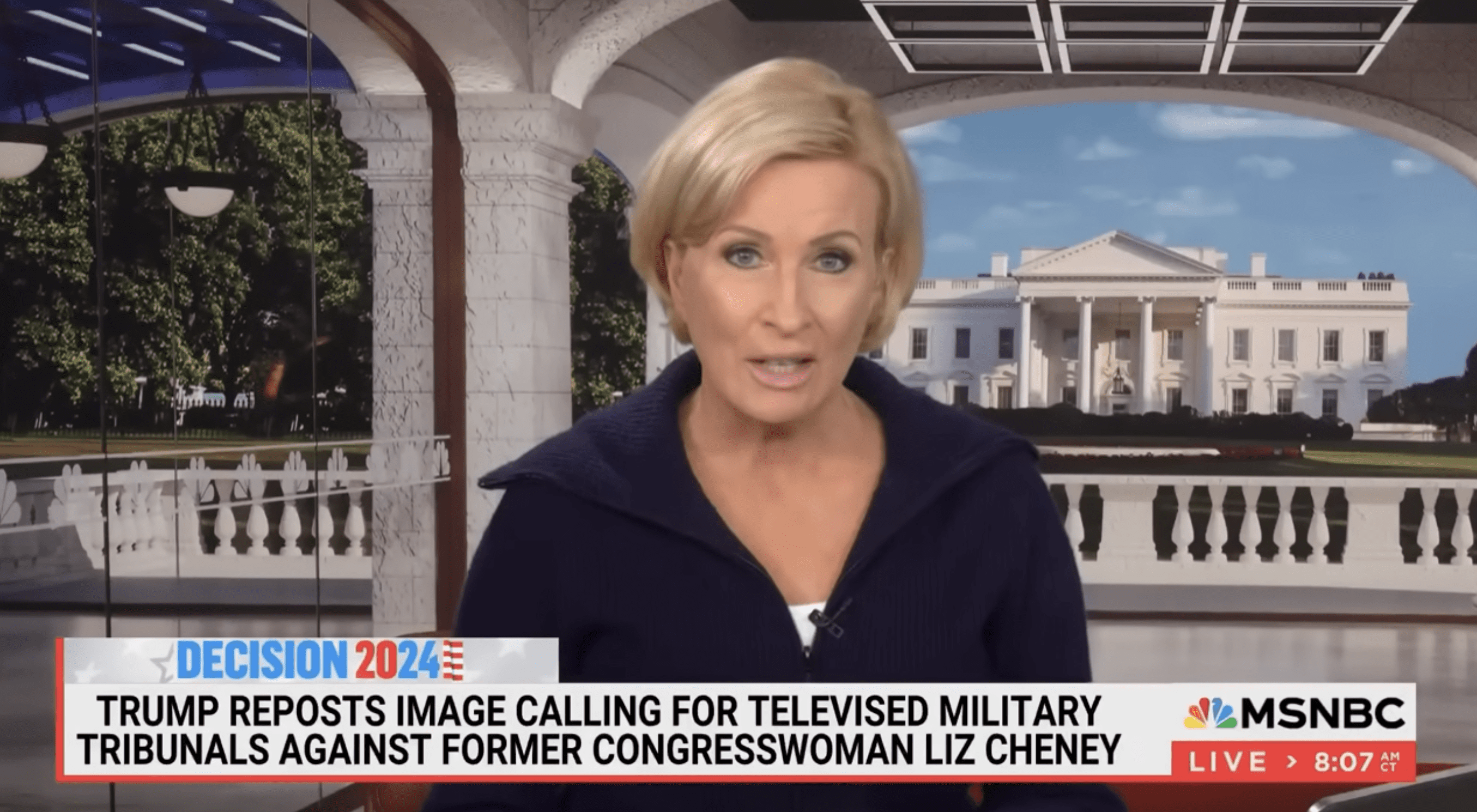 Trump threatens Liz Cheney again