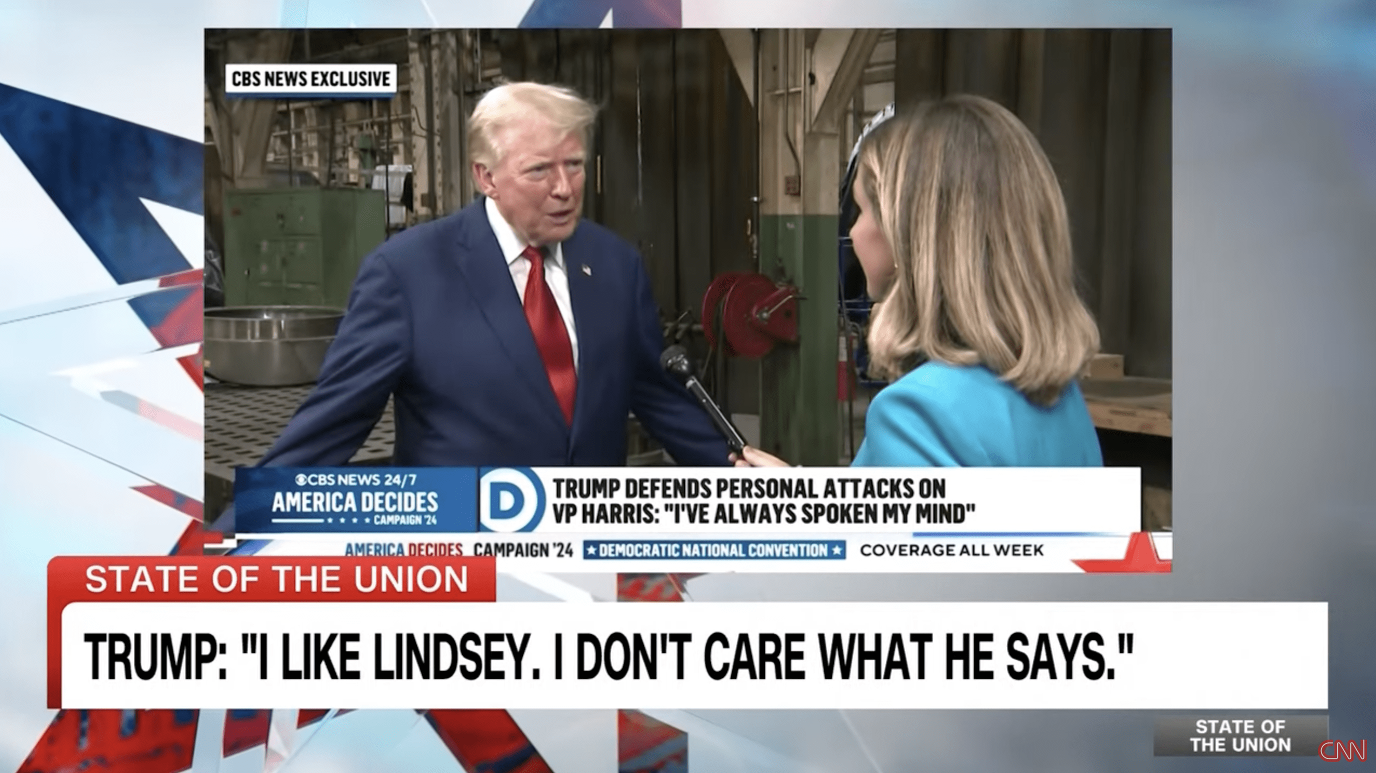Senator Graham on Donald Trump