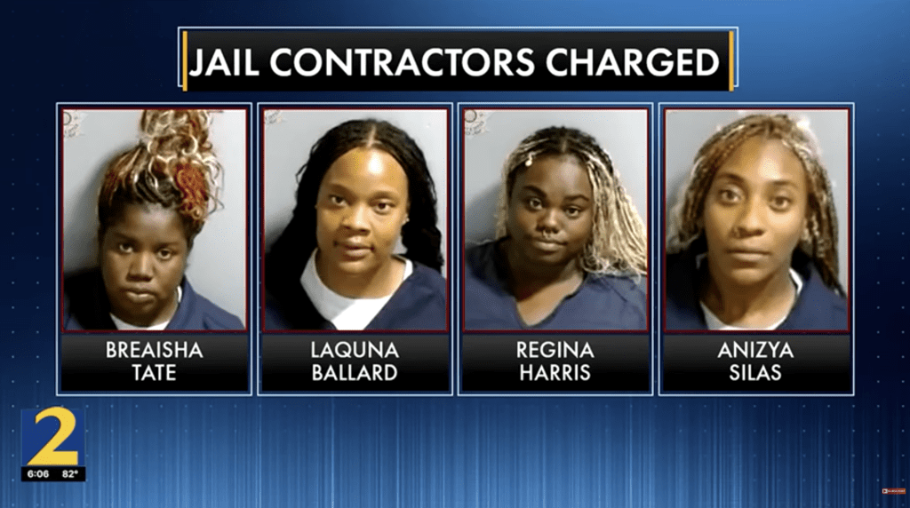 Breasha Tate, Regina Harris, Laquna Ballard, Anizya Silas