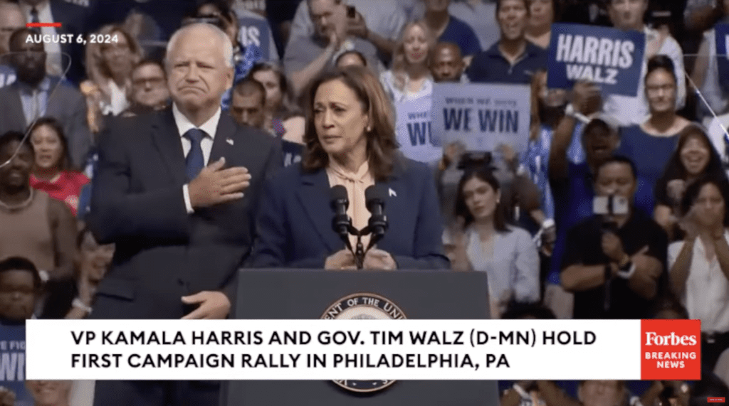 Tim Walz VP Announcement