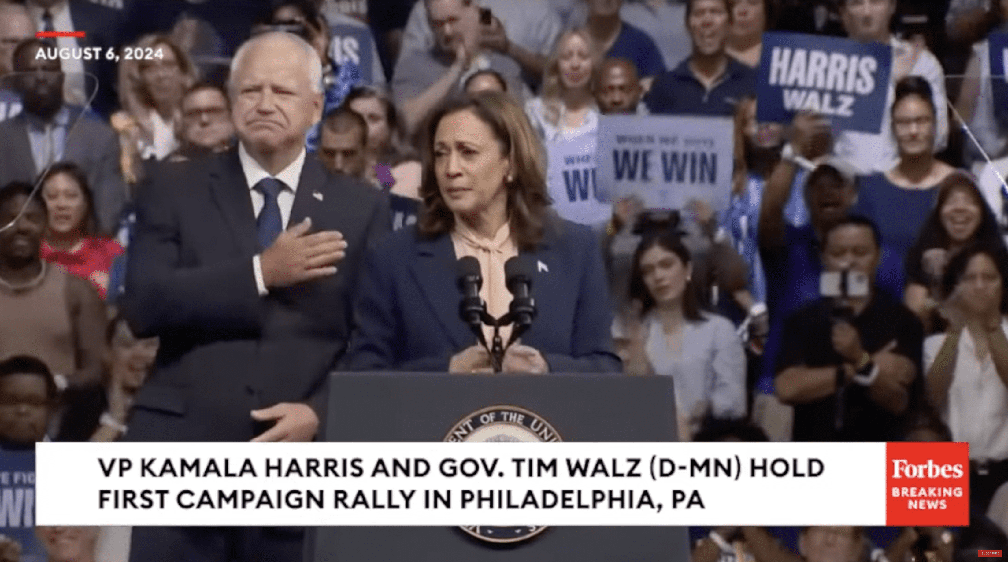 Tim Walz VP Announcement