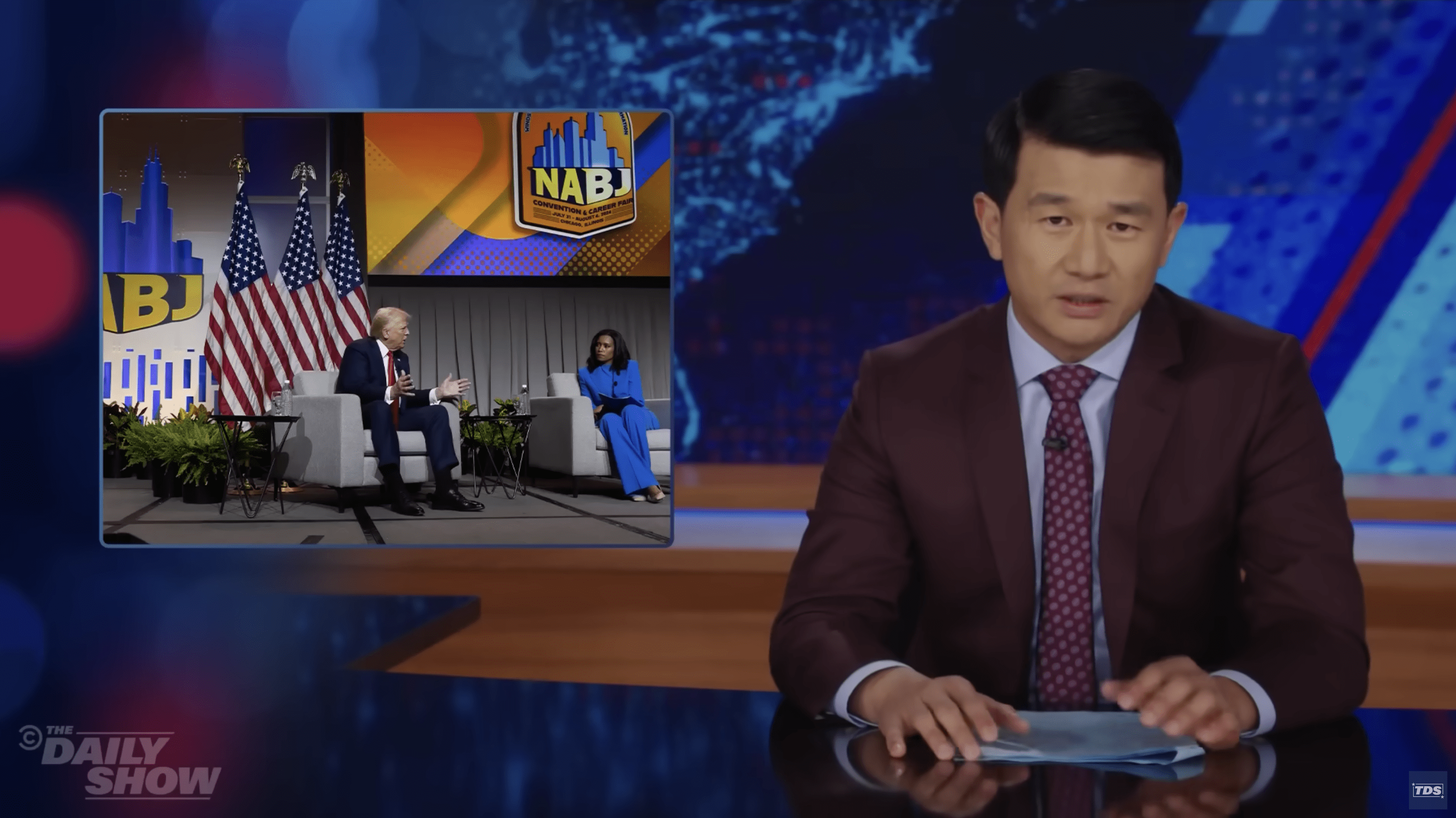 Trump Questions Harris's Blackness - Daily Show
