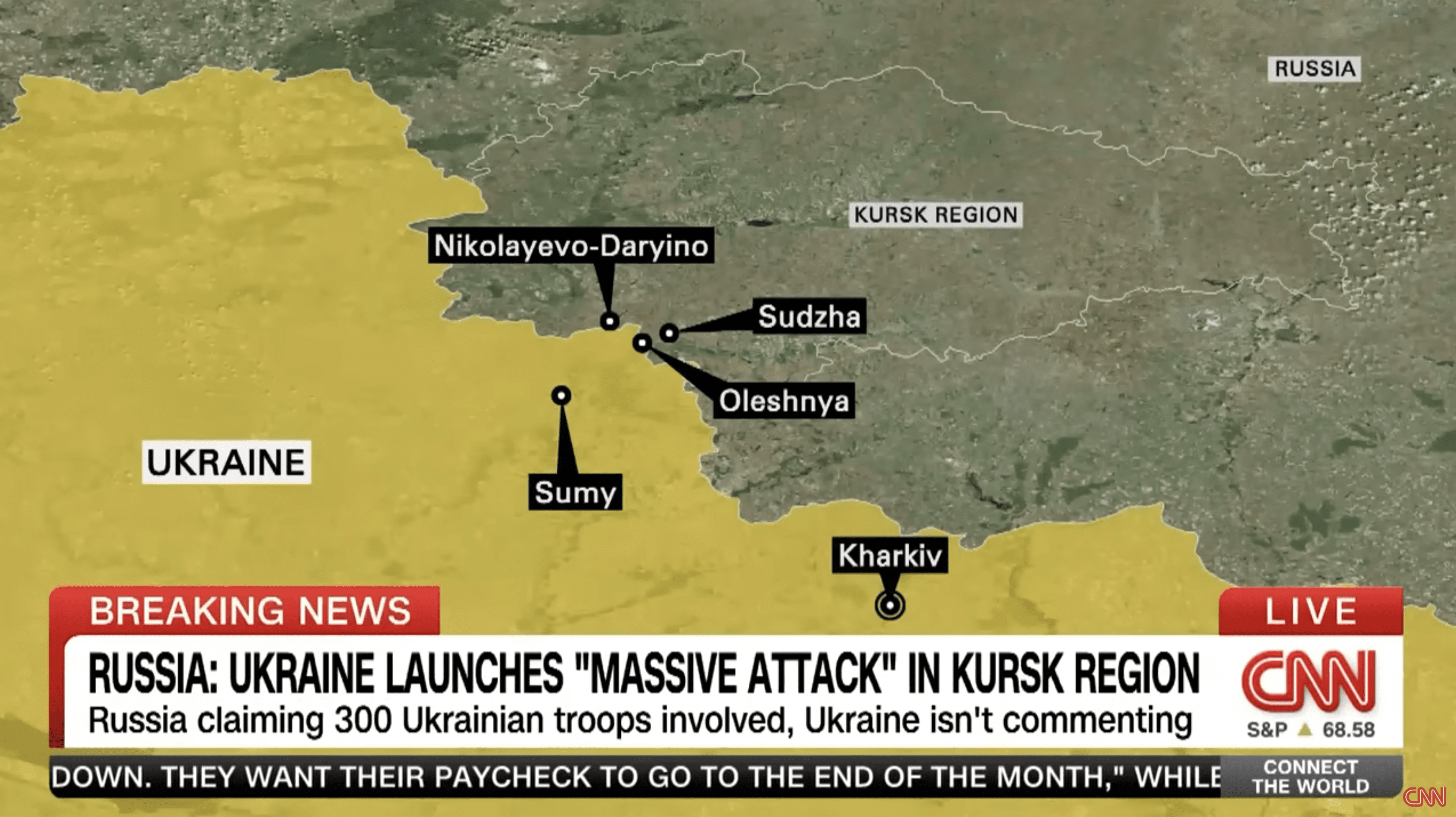 Ukraine attacks inside Russia