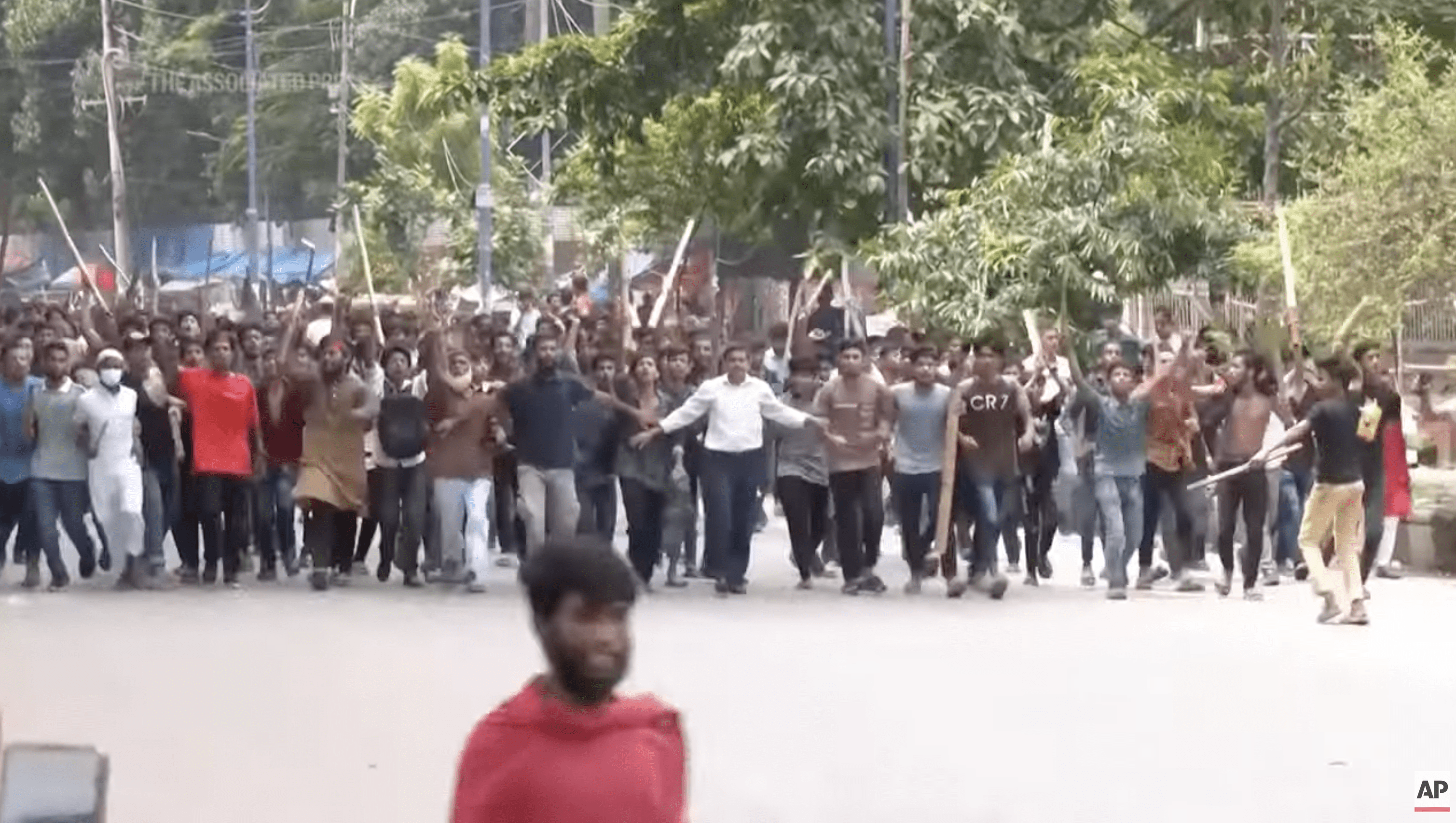 Violent protests in Bangladesh