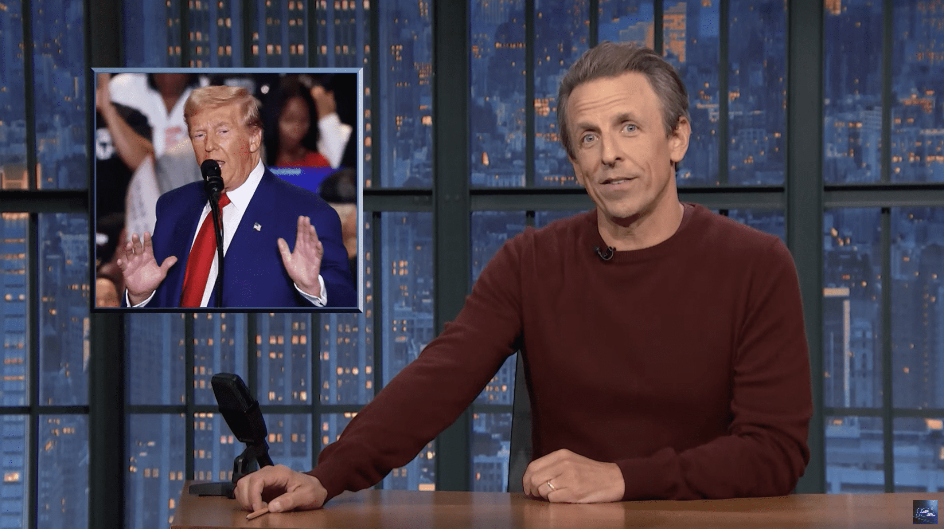 Seth Meyers and Trump