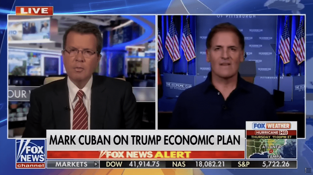 Mark Cuban on Fox News