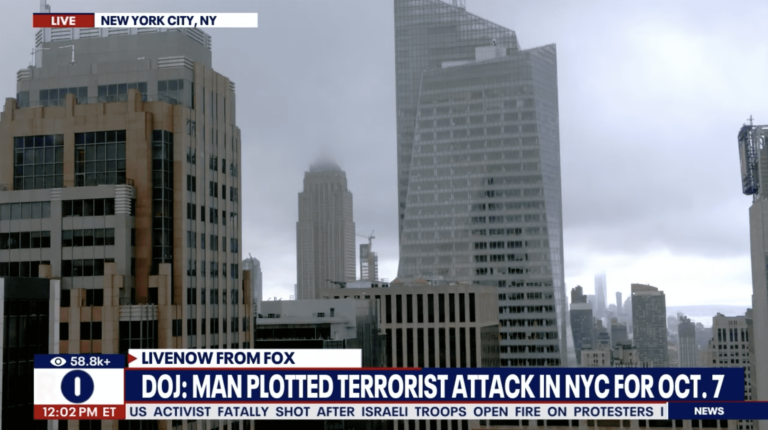 Foiled terrorist attack targeted New York City