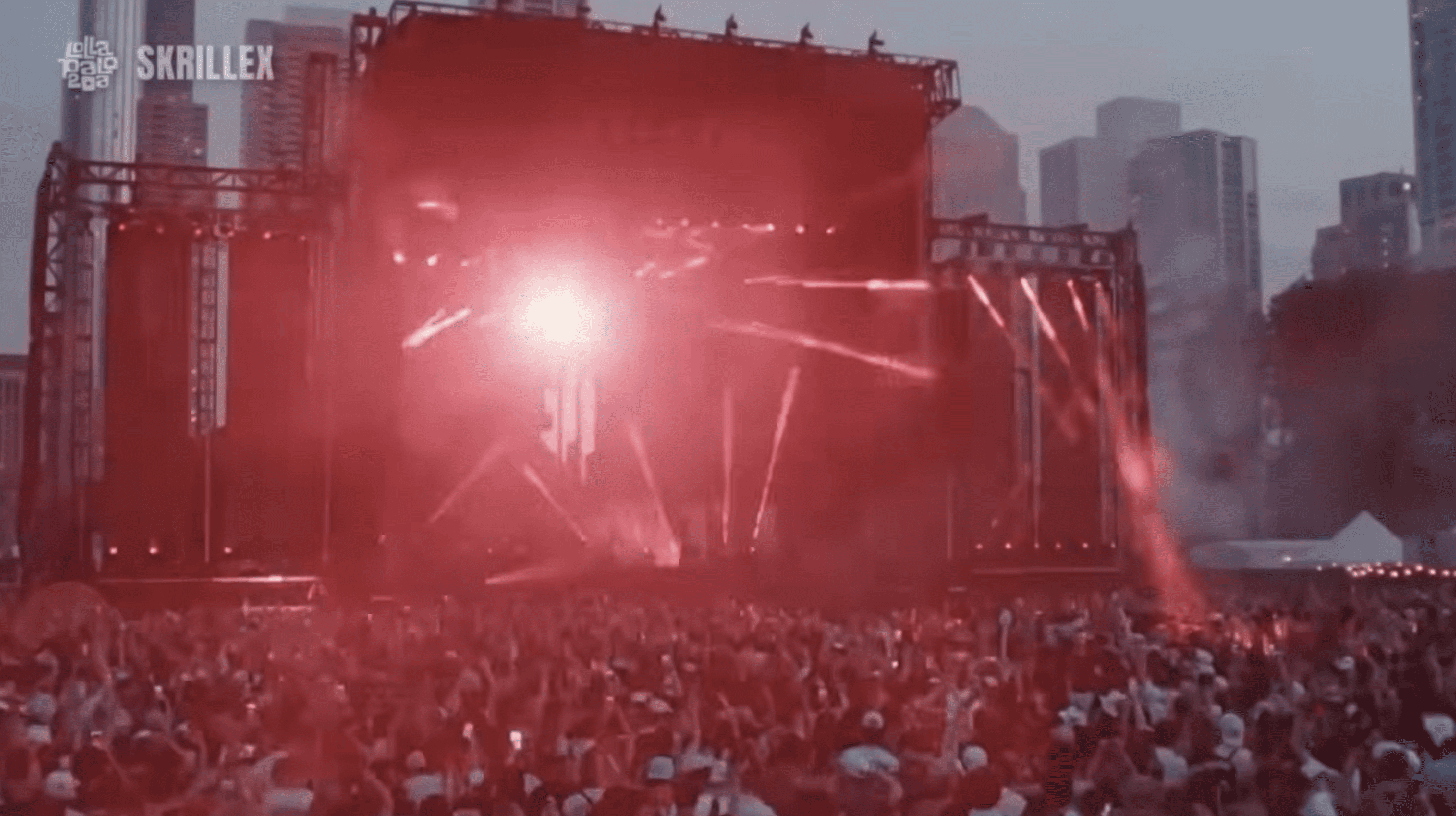 Skrillex Live at Lollapalooza
