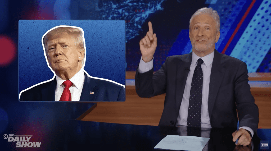 Trump on the Daily Show