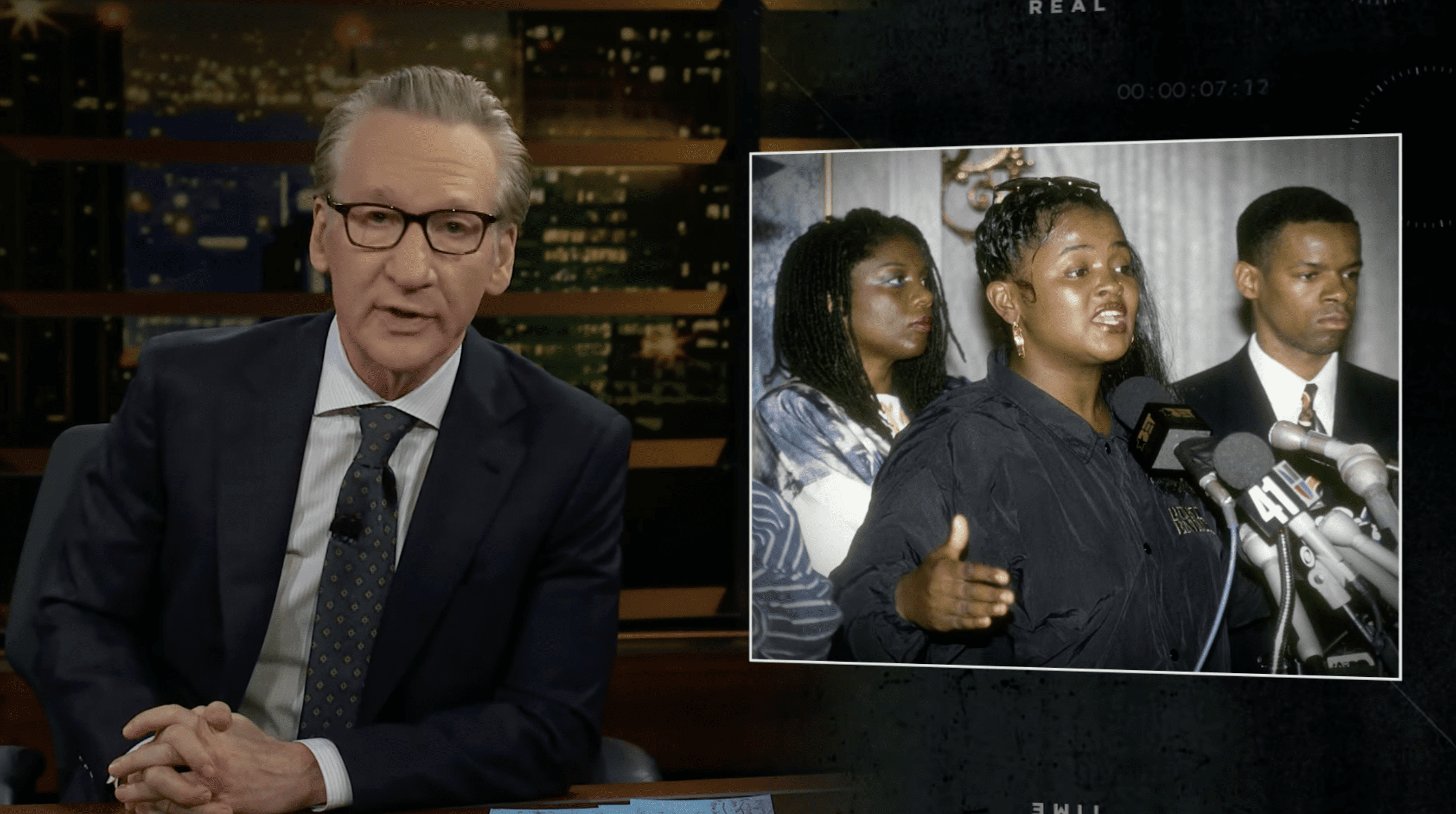 Sister Souljah and Bill Maher