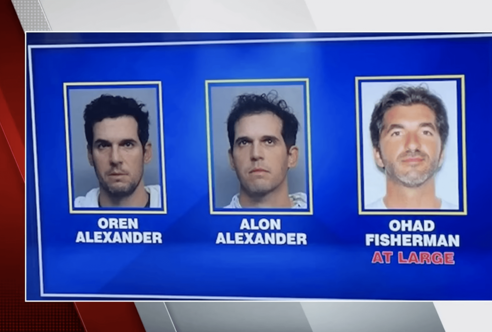 Tal Alexander, Oren Alexander, and their brother Alon Alexander
