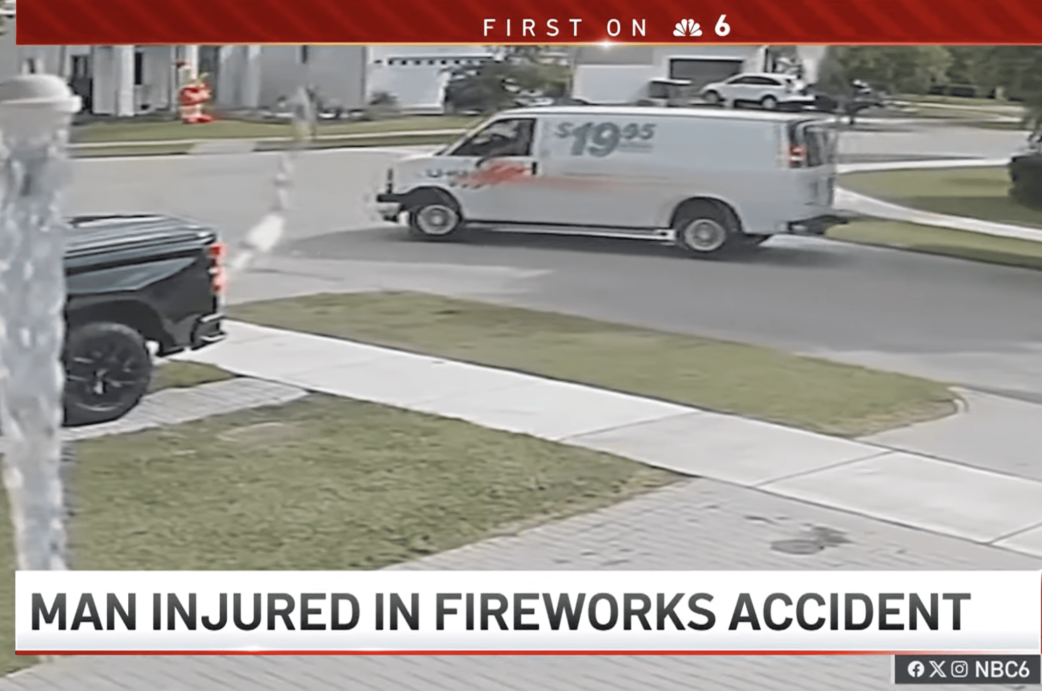Fireworks accident