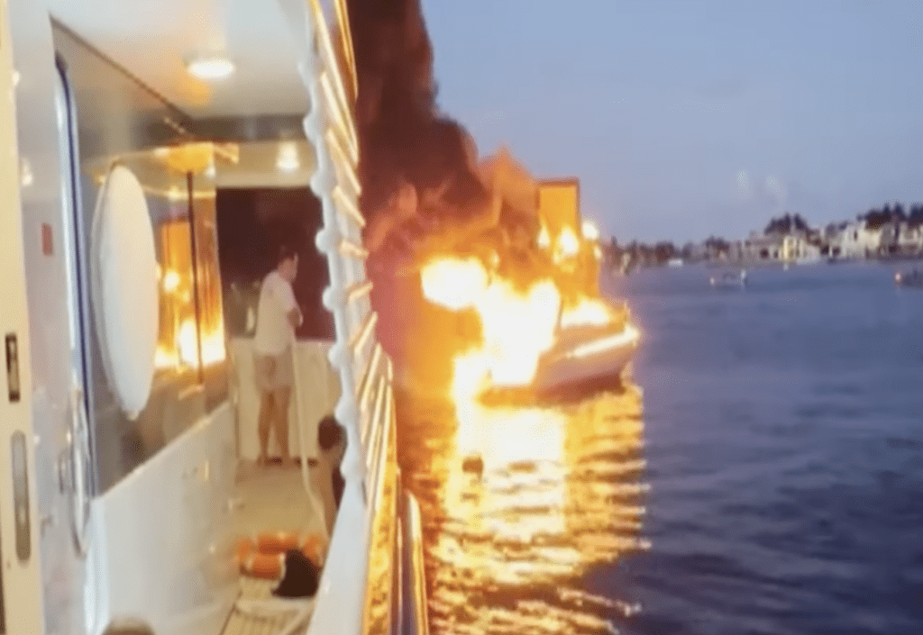 Fort Lauderdale Yacht Explosion