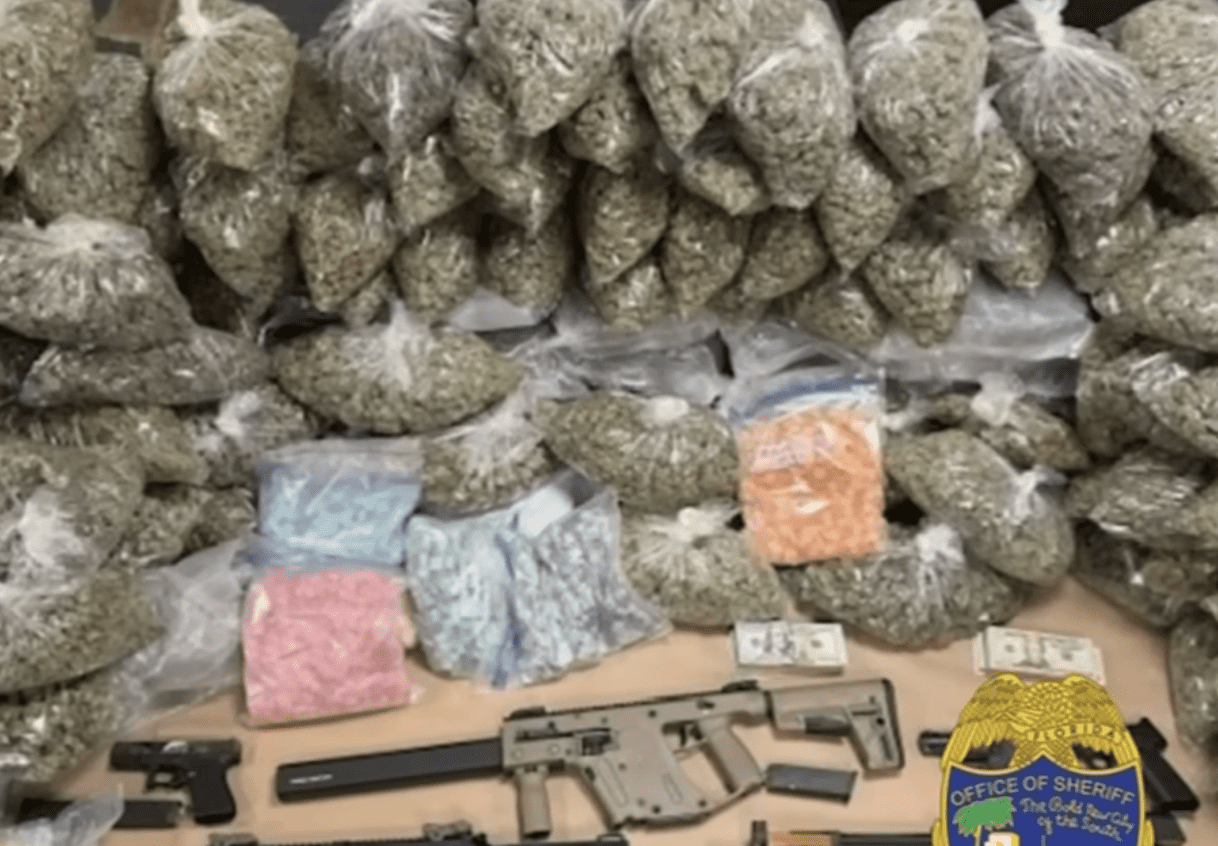 burglary call leads to drug bust in Jacksonville
