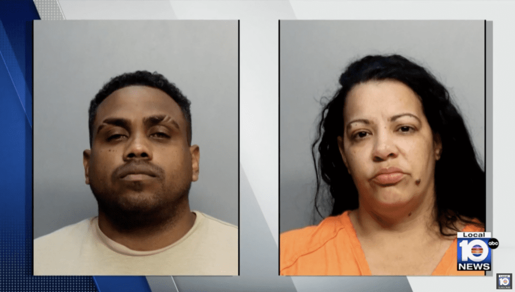 Milleni Garcia, 38, and Orlando Valdes Hernandez, 34