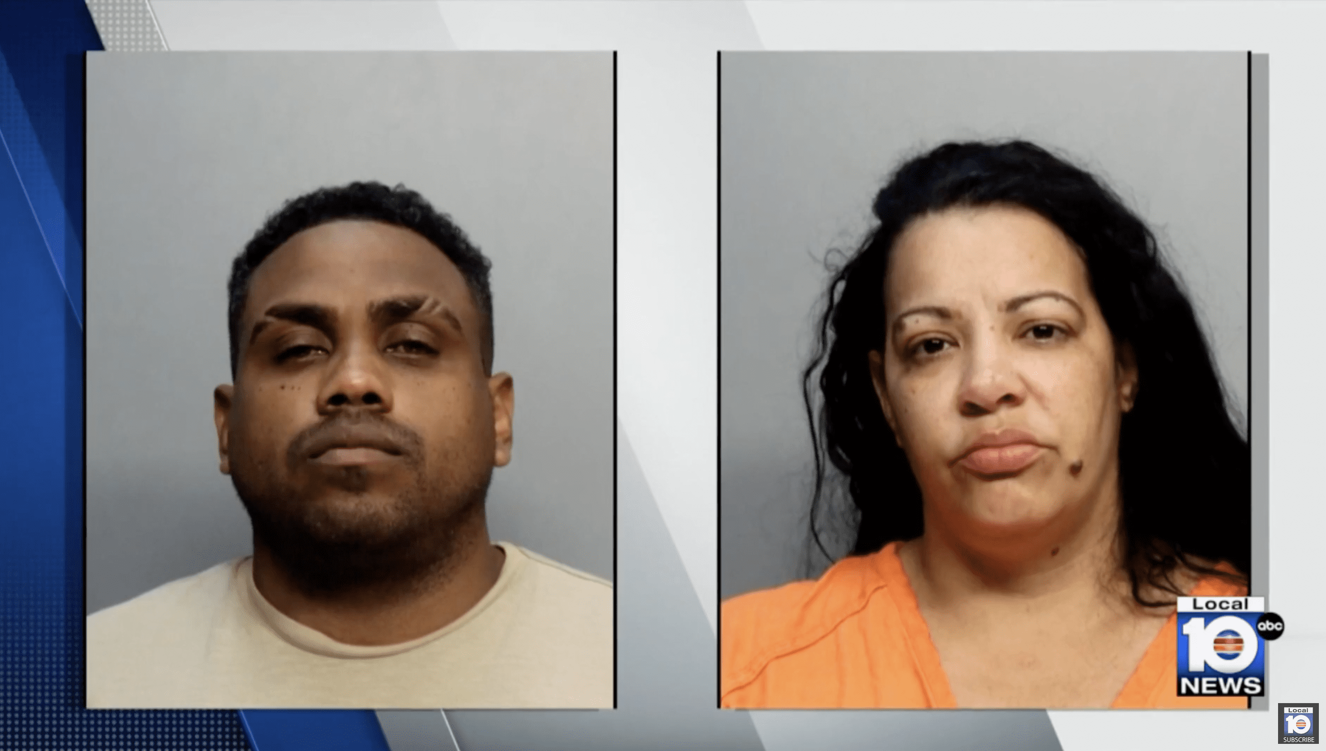 Milleni Garcia, 38, and Orlando Valdes Hernandez, 34