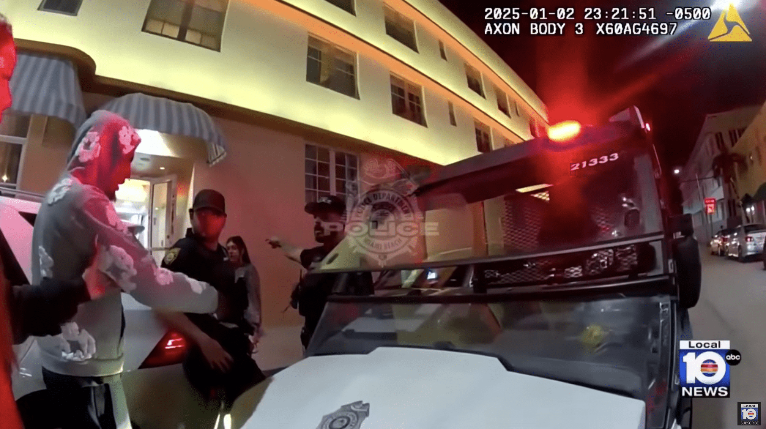 U.S. Olympic medalist Fred Kerley arrested in Miami Beach