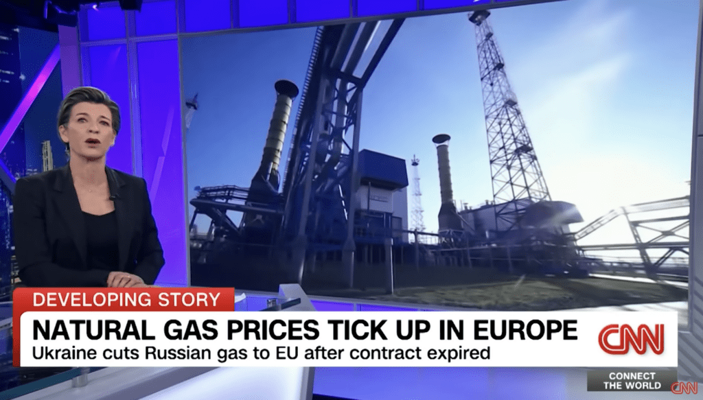 Ukraine Cuts Russian Gas Flow To Europe