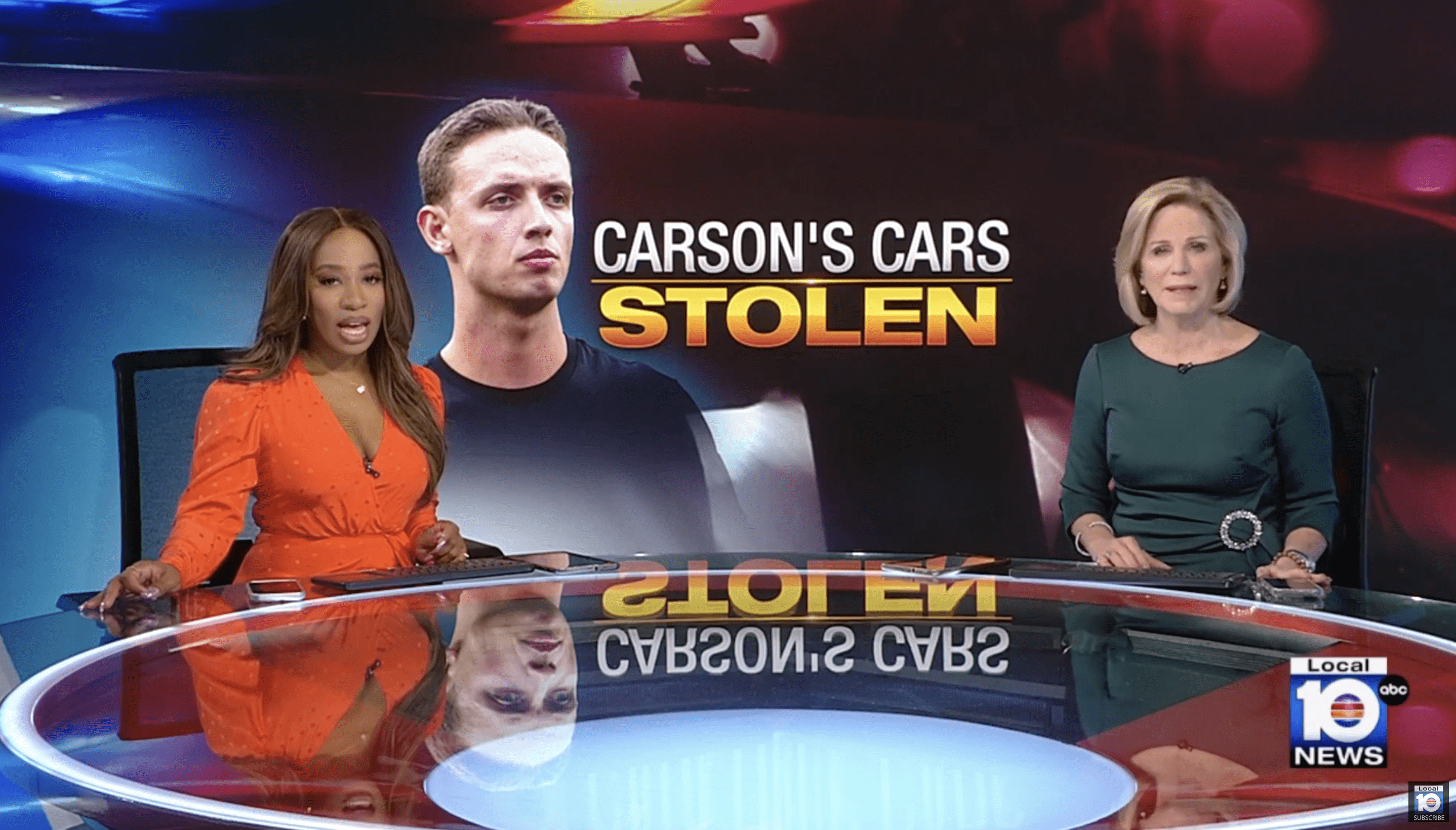 Carson Beck Robbery