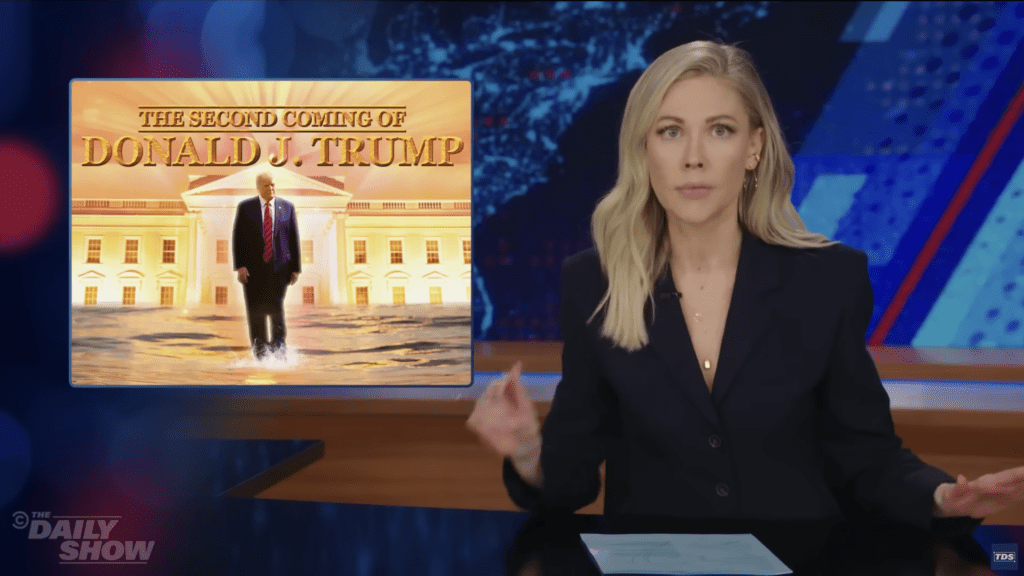Donald Trump on the Daily Show
