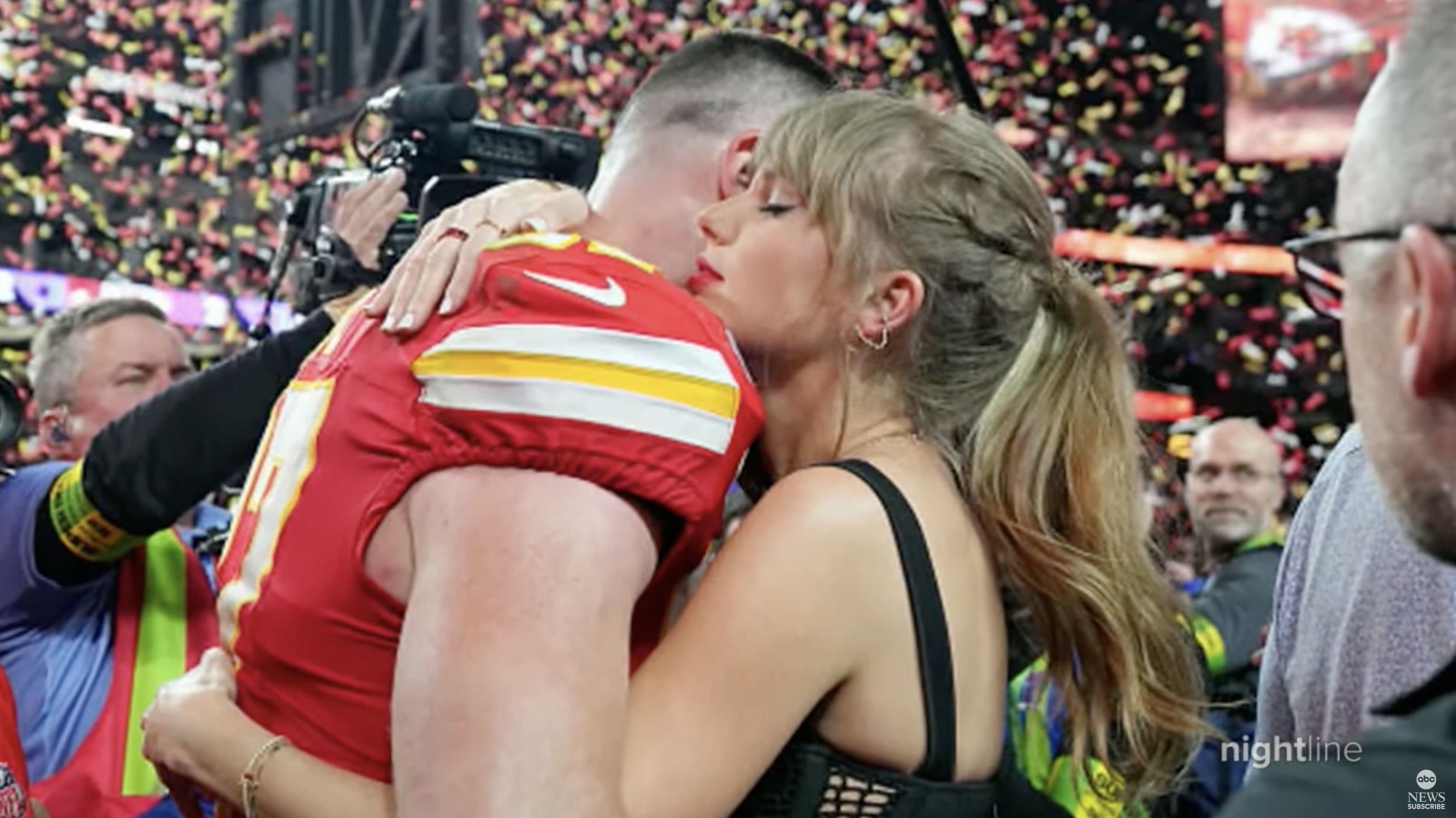 Taylor Swift and Travis Kelce