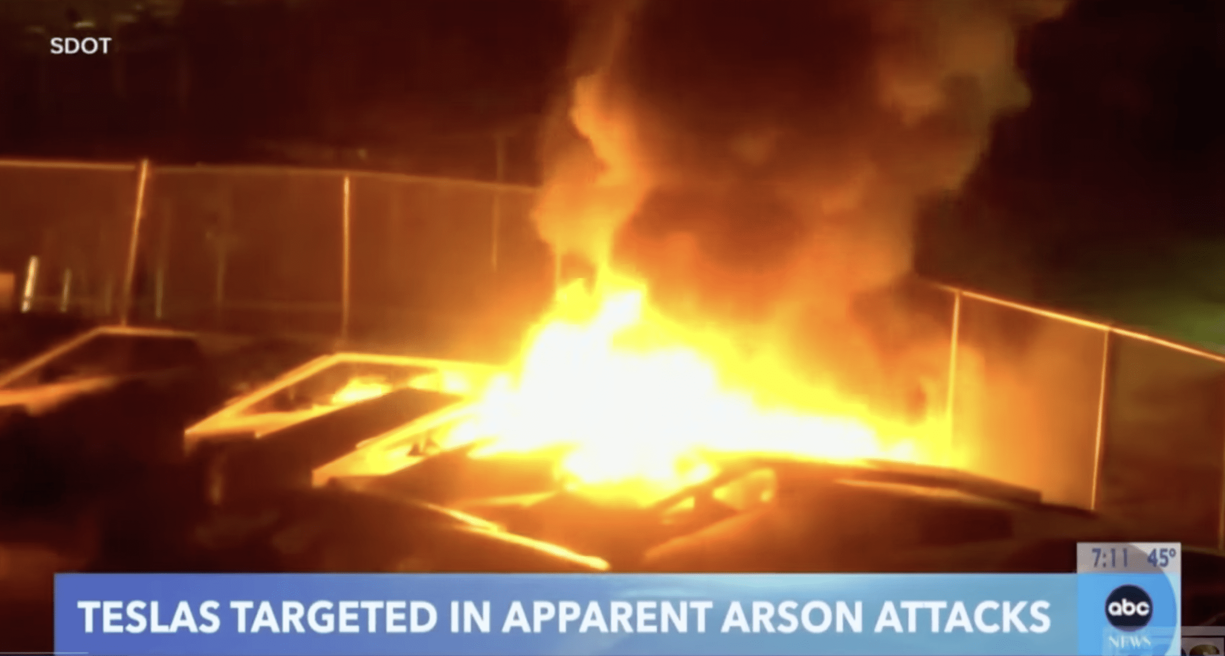 Tesla Fires