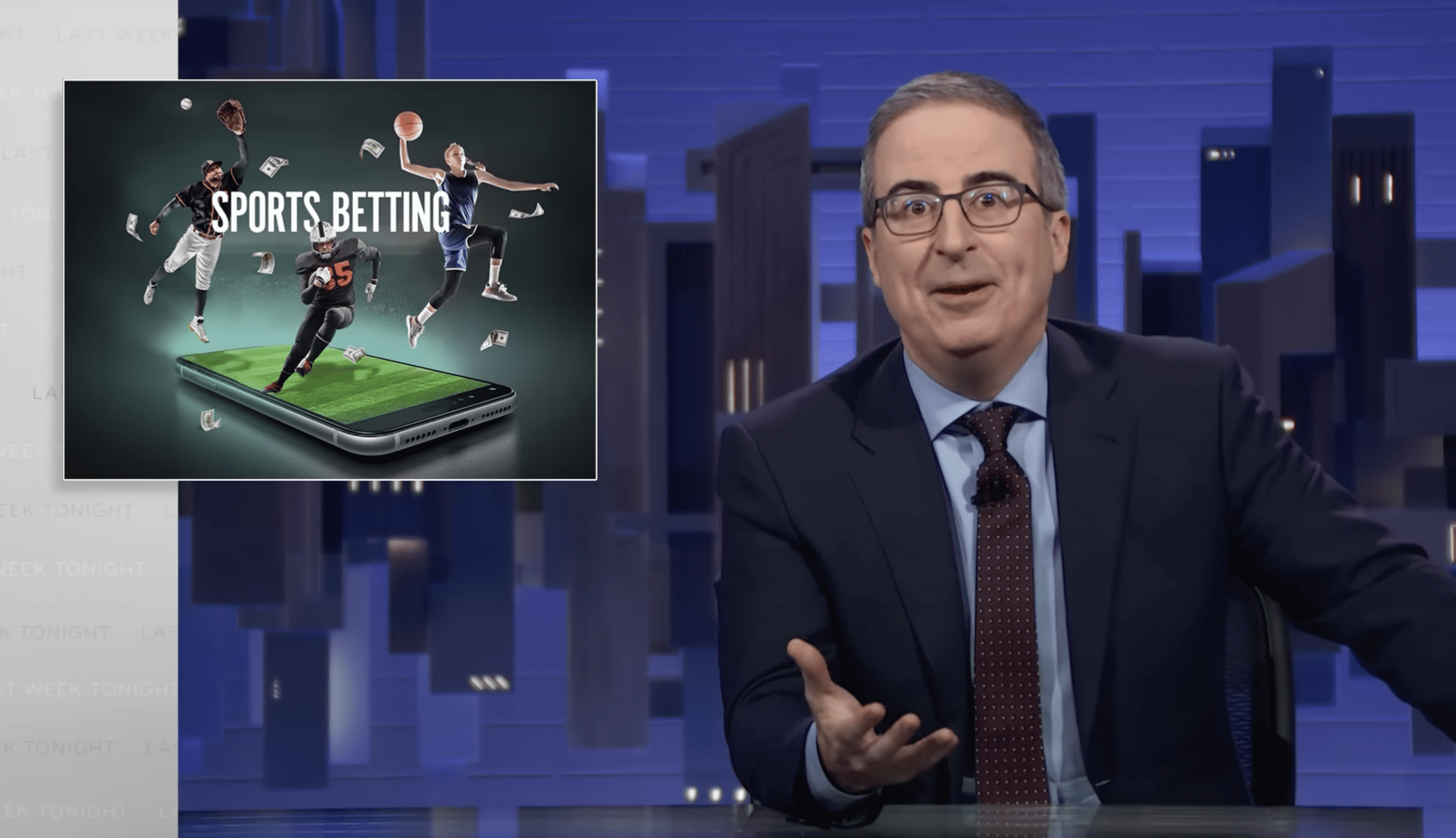 John Oliver Sports Betting
