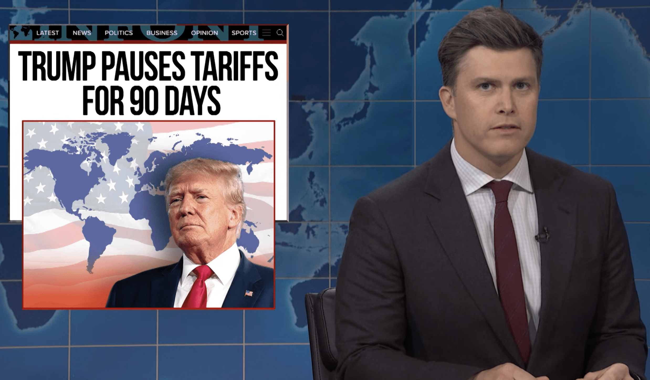 Colin Jost on Weekend Update