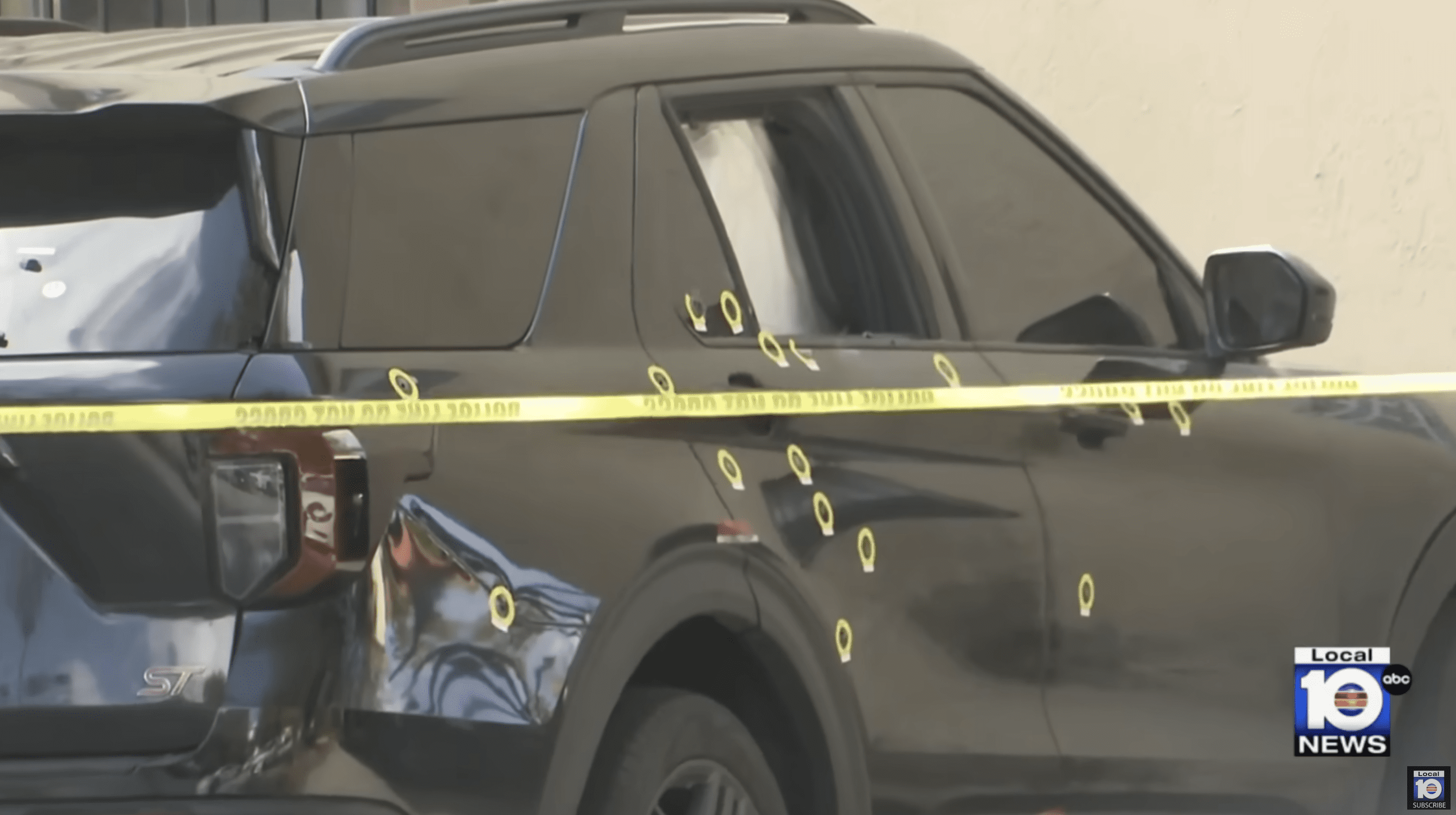 SUV shooting Ambush in Miami