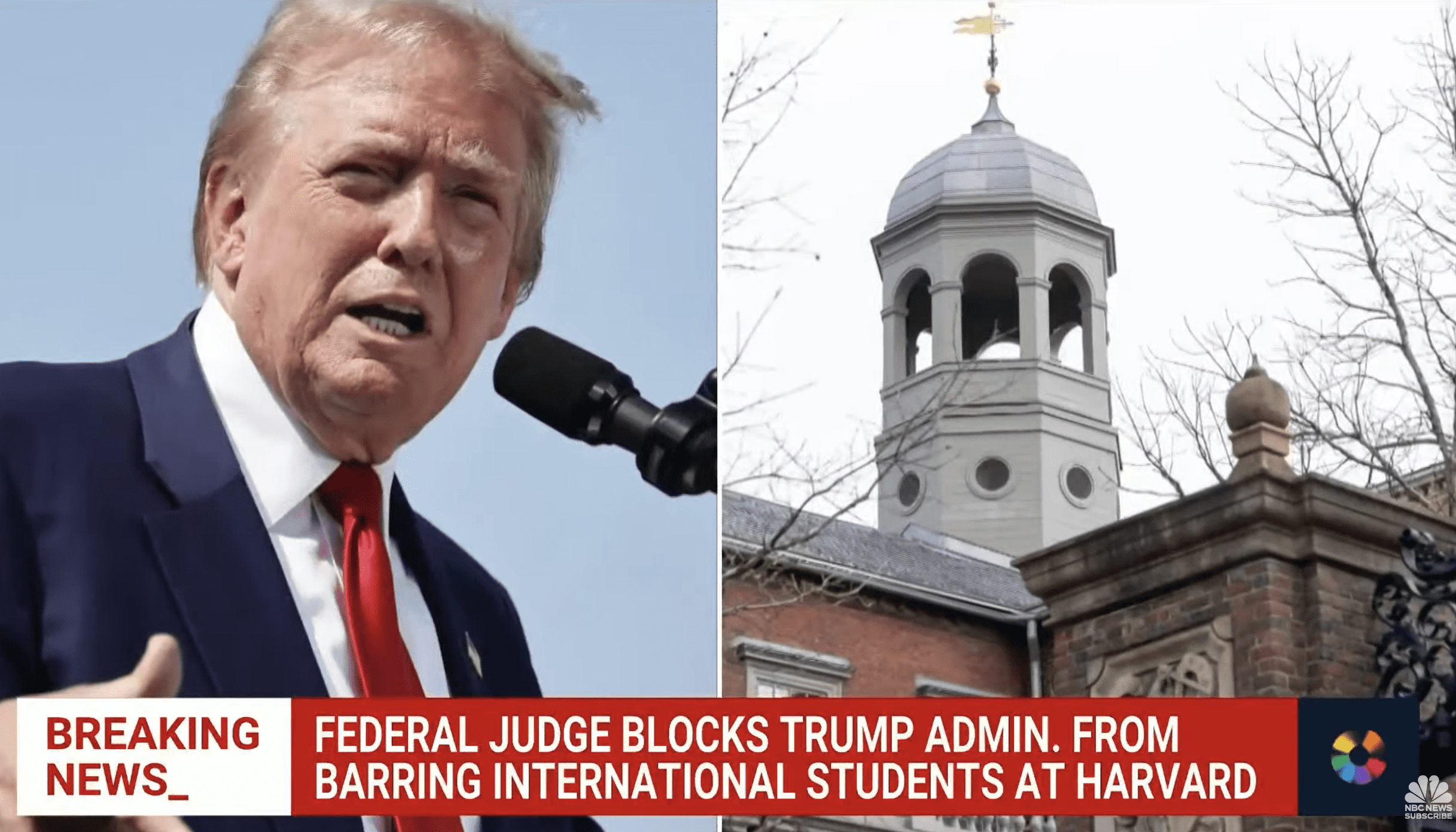 Harvard Sues Trump