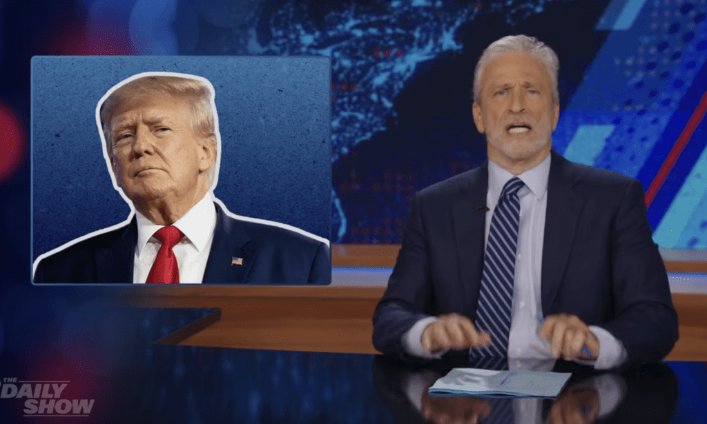Trump on the Daily Show