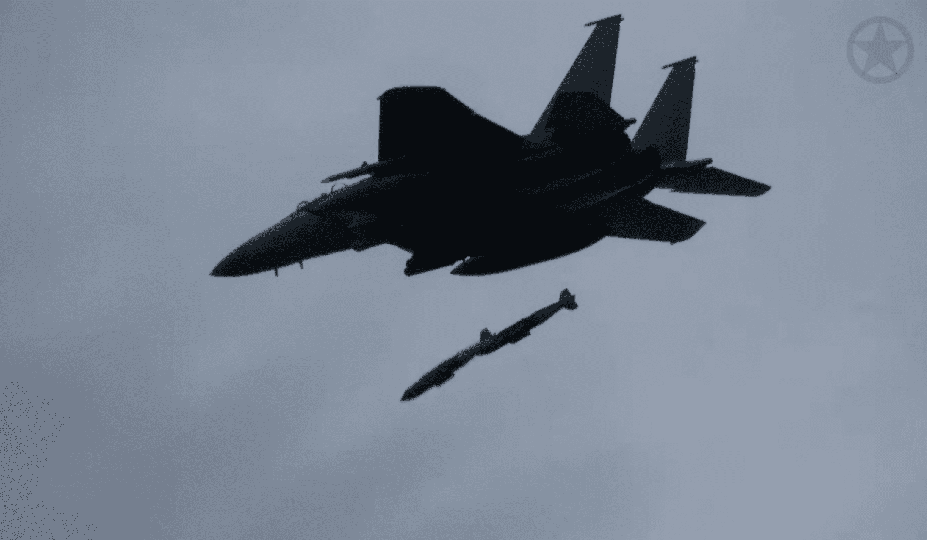 US Fighter Jets Bombing Houthis