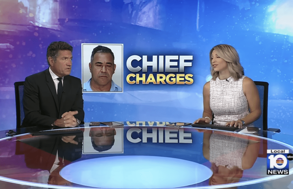 Former Hialeah police chief arrested on multiple charges
