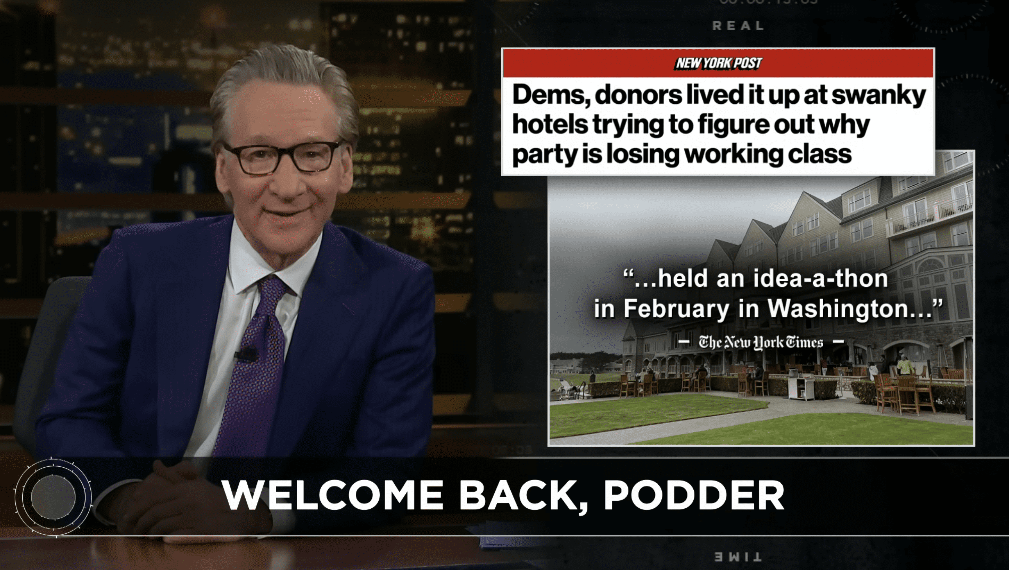 Bill Maher on the Democrats